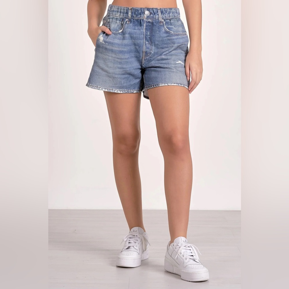 NEW Elan Faux Jean Shorts